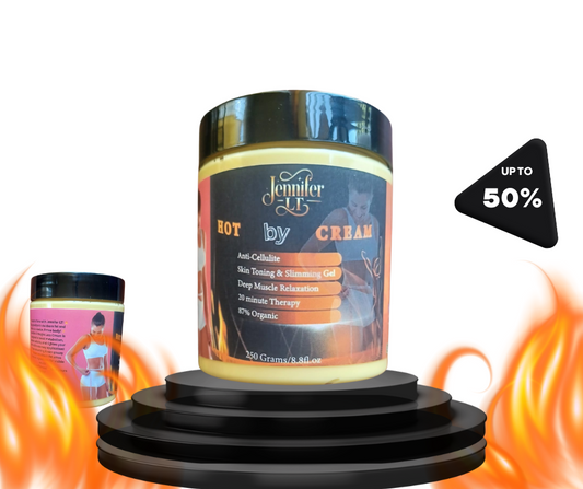 🔥 Natural Slimming Hot Cream – Fat Burning Gel for Waist, Belly & Cellulite