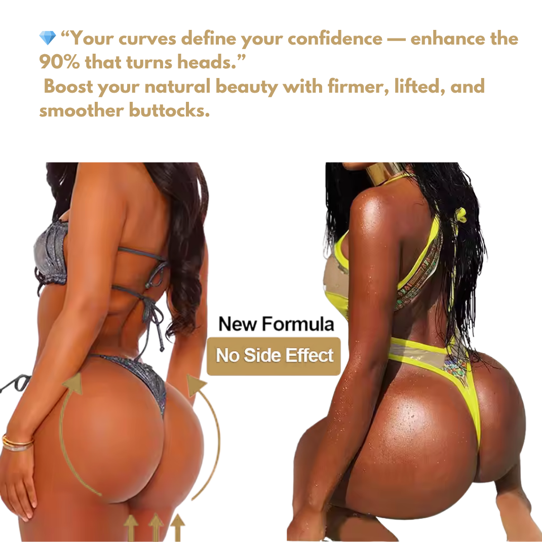 Buttock Enhancer Cream with Maca Root – Natural Hip & Booty Lift If pregnant do not use it